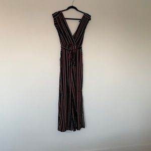 Striped Jumpsuit